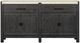 Magnussen Home® Plum Creek Ravenwood Black Sideboard with Marble Top-2