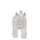 A & B Home White Trumpeting Elephant Accent-2