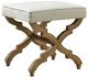 Furniture Classics Beige/Brown Foot Stool-0