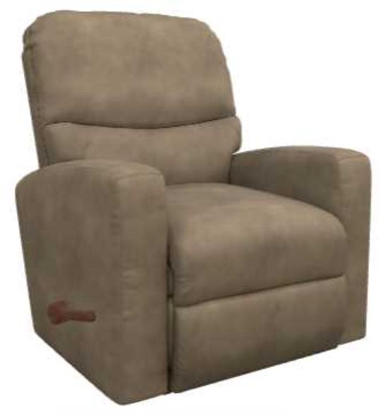 La-Z-Boy® Sherman Mushroom Manual Rocking Recliner-0