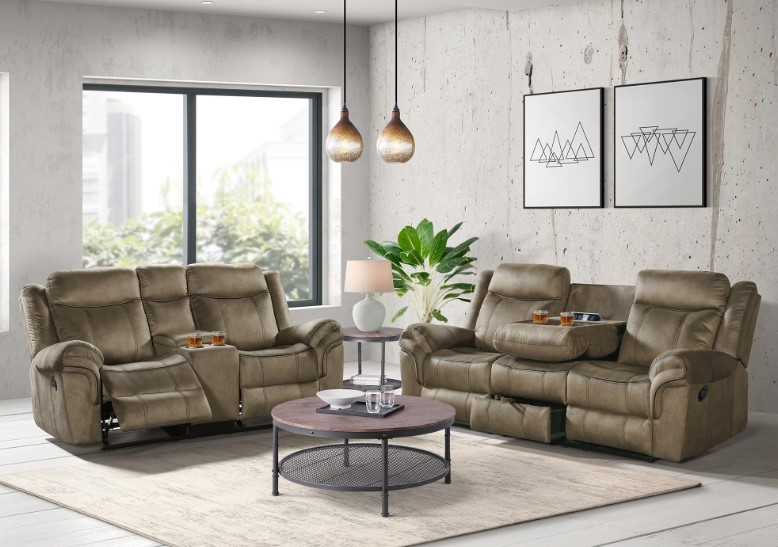 Elements International Sorrento Loveseat - Thumbnail 2