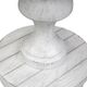 Liberty Furniture Sedona Distressed White Round End Table with Gravel Top-3