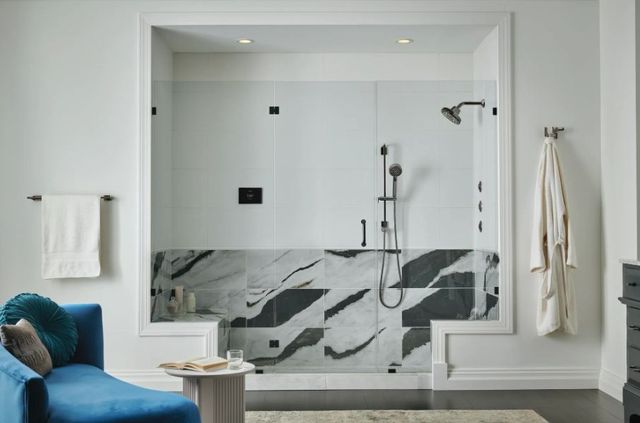 Brizo Levoir® Brilliance® Black Onyx 18" Towel Bar-3