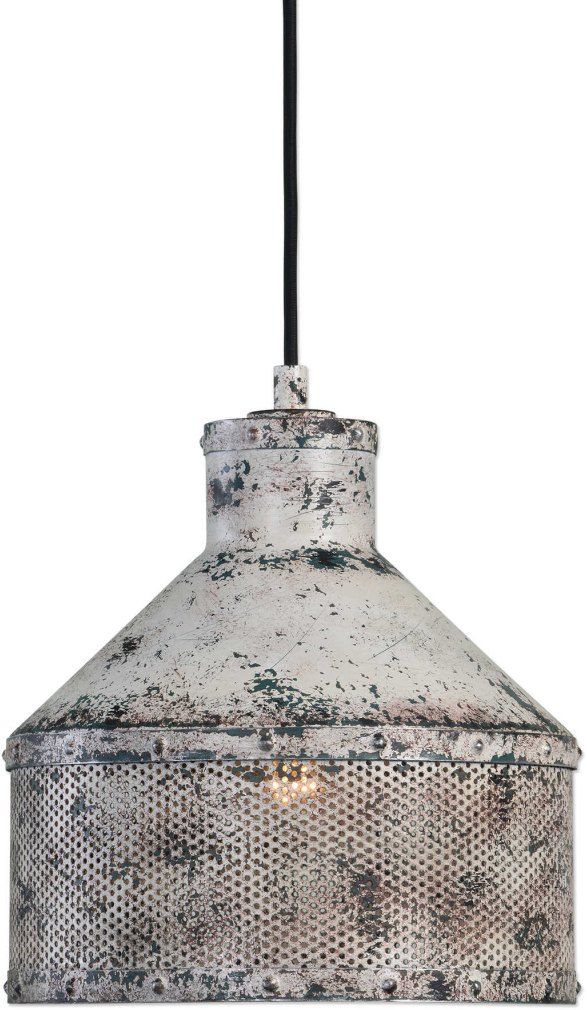 Uttermost Granaio Ivory 1 Light Pendant-3