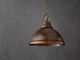 Currey & Company Admiral Antique Brass/Copper Pendant-1