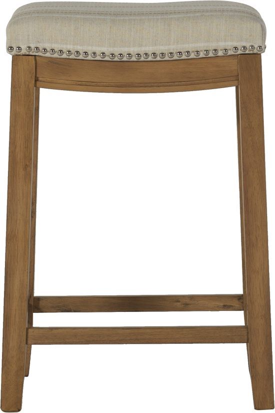 Linon Claridge Rustic Brown Counter Stool-3