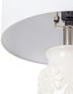 Surya Terrassa White Glazed Lamp-2