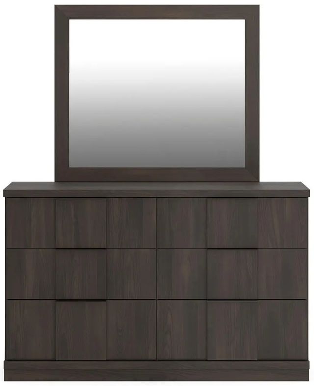 Signature Design by Ashley® Jadiston Dark Brown Dresser and Mirror-2