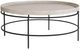 Universal Explore Home™ Coalesce Rolling Fog Cocktail Table with Black Base-0