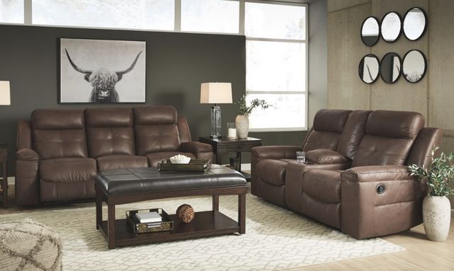 Signature Design by Ashley® Jesolo 2-Piece Coffee Living Room Set with Reclining Sofa-3