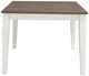 Liberty Furniture Al Fresco Graphite Rectangular Table with Whitestone Base-5