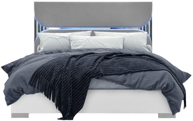Global Furniture USA Talia 4-Piece White King Panel Bedroom Set-2