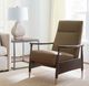 Bassett® Furniture Maris Brown Leather Manual Recliner-2