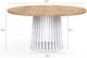 A.R.T. Furniture® Post Accent White Dining Table with Chestnut Base-2