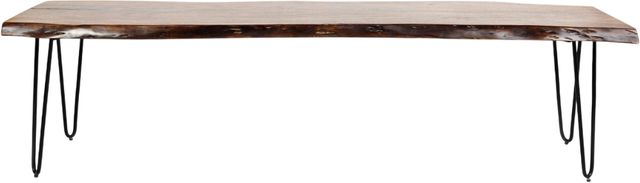 Jofran Inc. Natures Edge Chestnut 70'' Dining Bench-2