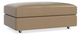 Bassett® Furniture Fremont Light Brown Medium Leather Storage Bench with Casters-0