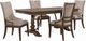 Liberty Furniture Americana Farmhouse 5-Piece Dusty Taupe Trestle Dining Set-0