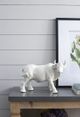 A & B Home Hector White Cow Statuette -1
