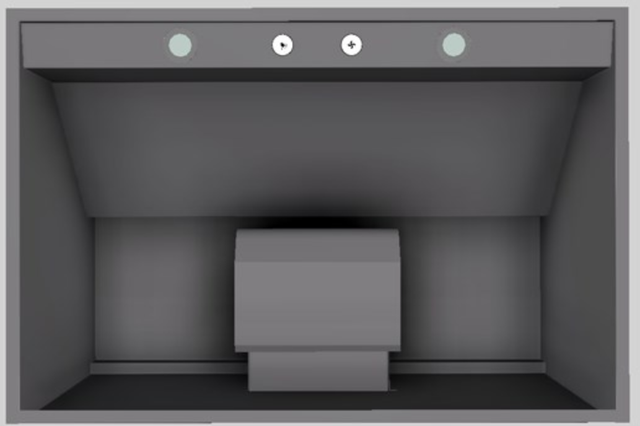 Vent-A-Hood® 36" Gunsmoke Wall Mounted Range Hood-2