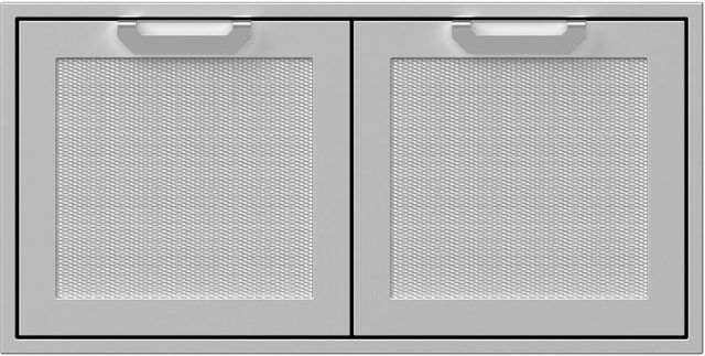 Hestan® Professional 42" Stainless Steel Outdoor Double Storage Door-0
