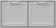 Hestan® Professional 42" Stainless Steel Outdoor Double Storage Door-0