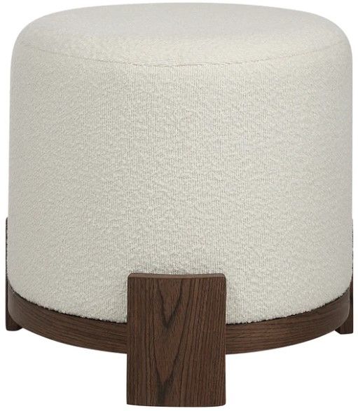 Renwil® Capsula Ivory Ottoman-2