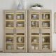 Liberty Furniture South Bend 2-Piece Cloud White Bunching Display Cabinet Set-1