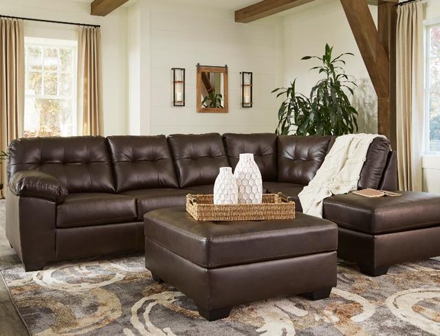 Signature Design by Ashley® Donlen 3-Piece Chocolate Living Room Set-3