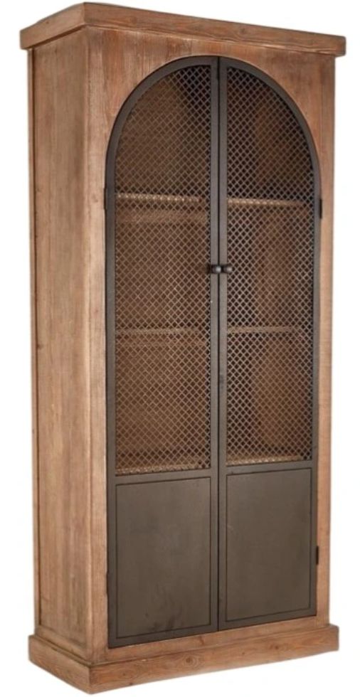 Nest Home Collections Arch Medium Gray Cabinet-0
