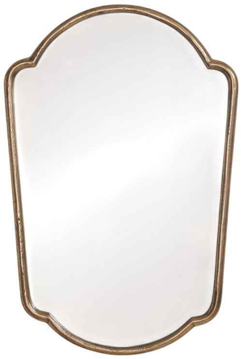 Uttermost® Naomi Antique Brass Mirror-0