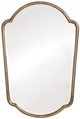 Uttermost® Naomi Antique Brass Mirror-0