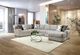 Furniture of America® Walthamstow 3-Piece Gray Right-Arm Facing Sectional and Chaise-1