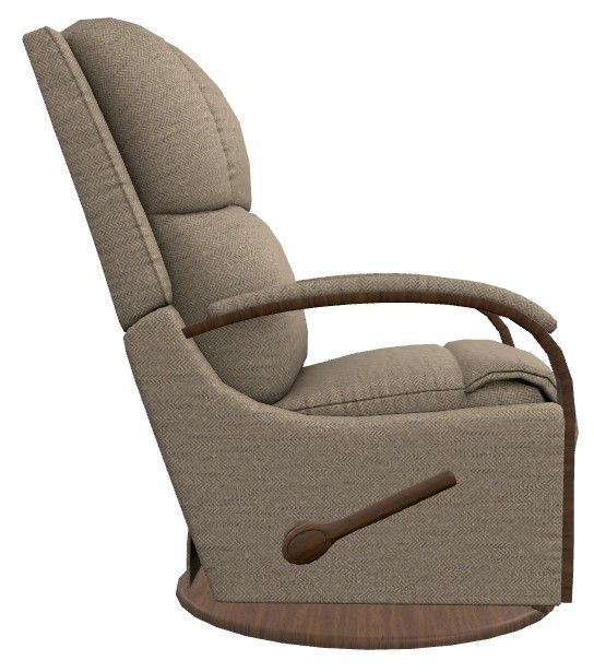 La-Z-Boy® Harbor Town Mocha Manual Gliding Recliner-2