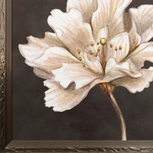 StyleCraft Willow Blossom I Cream Wall Art-1