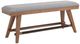 Intercon Oslo Gray/Weathered Chestnut Counter Bench-0