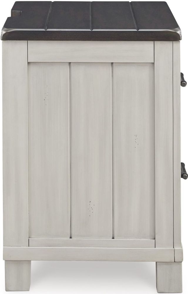 Signature Design by Ashley® Darborn Gray/Brown Nightstand-3
