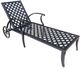 CabanaCoast® Customizable Pure Cast Aluminum Outdoor Chaise Lounge Chair-1