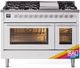 Ilve® Professional Plus II 48" Custom RAL Color Pro Style Dual Fuel Range-0