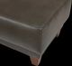 La-Z-Boy® Draper Pewter Leather Ottoman-3