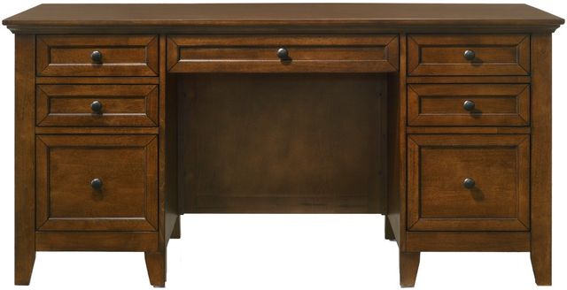 Intercon San Mateo Tuscan Executive Desk-2