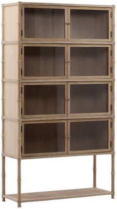 Dovetail Furniture Livia Light Natural Cabinet