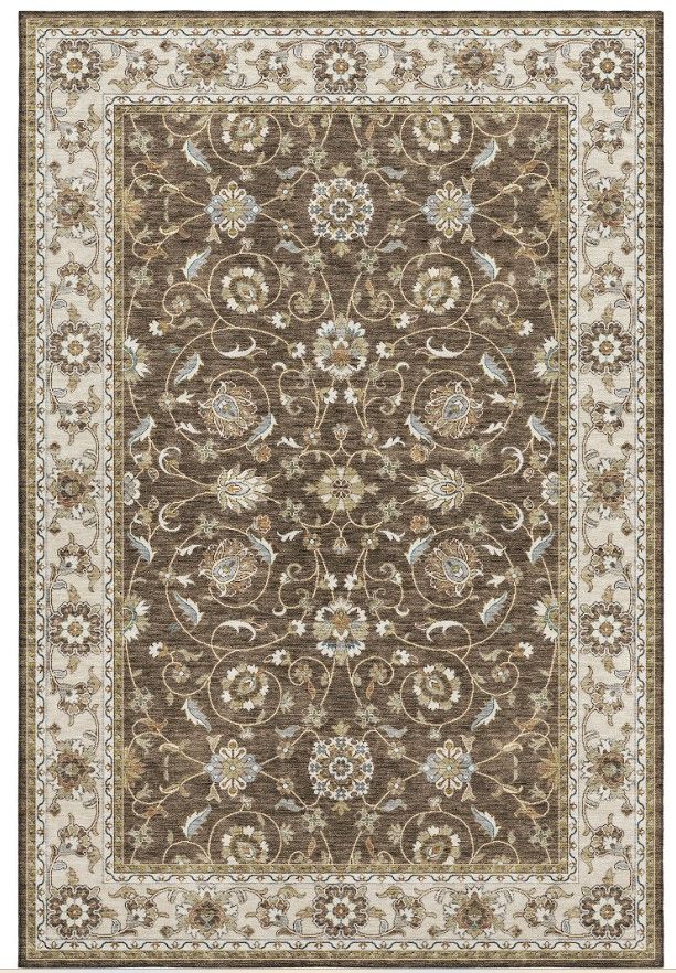 Dalyn™ Rug Company Hatay HY1 Chocolate 5'x8' Area Rug-0