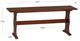 Linon Chelsea Walnut Nook Simple Bench-2