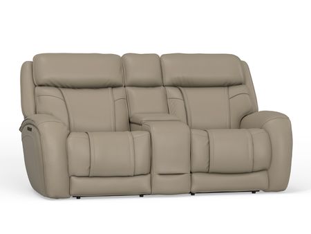 Kona Power Leather Loveseat