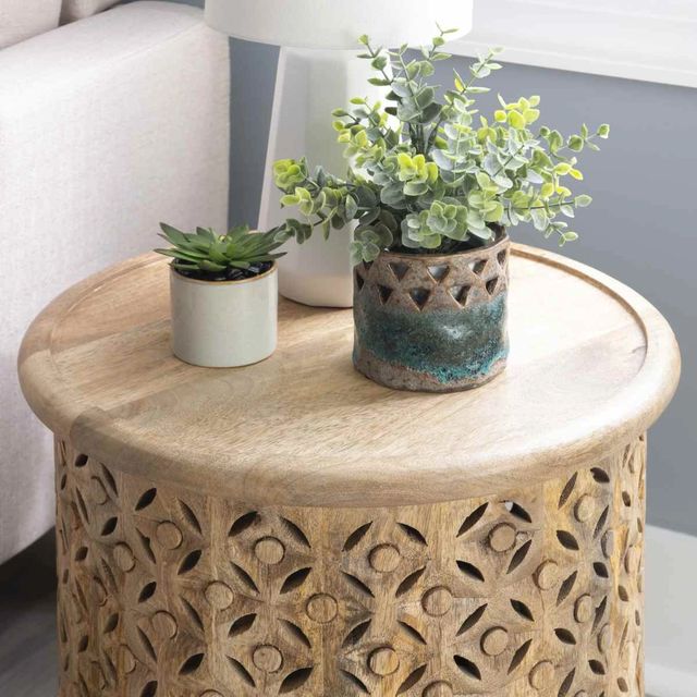 Powell® Imani Natural Side Table-3