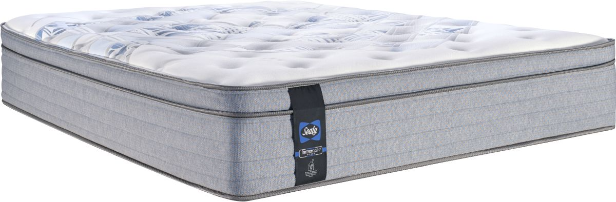 Sealy Posturepedic Plus Patrick 12.75 Pocketed Coil Medium Euro Top King Mattress Stubbe s BrandSource Home Furnishings