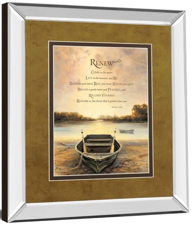 Classy Art Renew by Bonnie Mohr Mirror Framed Wall Art-1