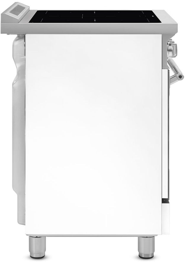 Smeg Professional 36" Matte White Pro Style Induction Range-4