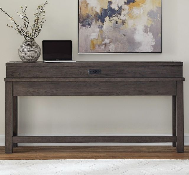 Liberty Furniture Cascade Falls Satin Espresso Console Bar Table-1