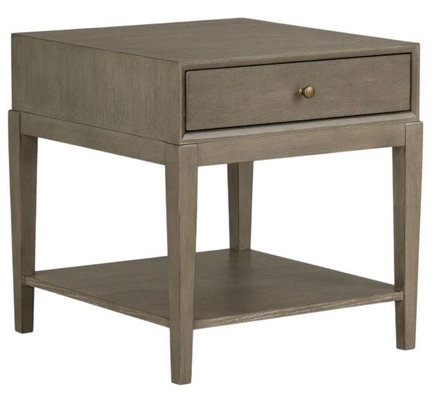 Legacy Classic Emery Slate Stone End Table-0